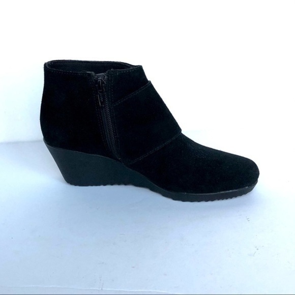 Munro Boots Drew Wedge Ankle Bootie 6M - Picture 3 of 9